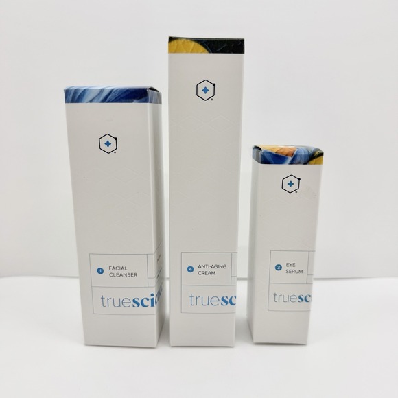 The Unbranded Brand Other - LifeVantage True Science Skincare Set Anti Aging Cream Cleanser Eye Serum NEW